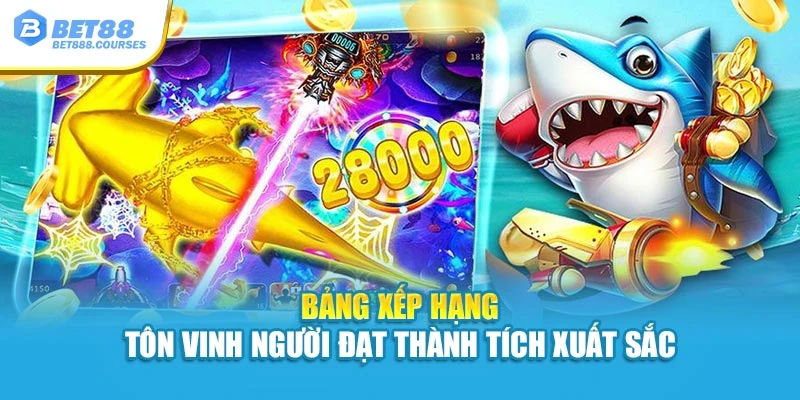 Bảng xếp hạng tôn vinh người đạt thành tích xuất sắc
