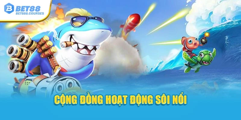 Cộng đồng hoạt động sôi nổi