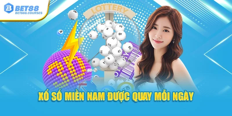 Xổ số miền Nam được quay mỗi ngày